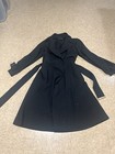 COLLECTION RUNWAY FALL 2006 TRENCH COAT JACKET NWOTGS BLACK SZ 8 — photo 2