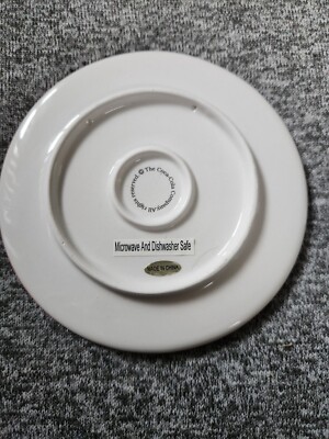 Vintage Coca Cola Drive Refreshed Plate Classic Car Coke Girl 6.25