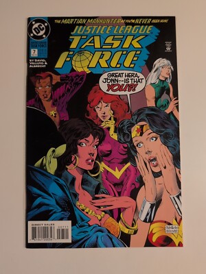 Justice League Task Force #7 DC Comics 1993 Nice!