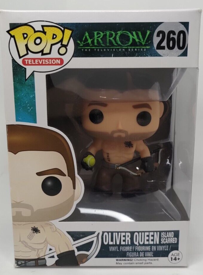Funko Pop! Vinyl: Arrow - Oliver Queen (Island Scarred) #260