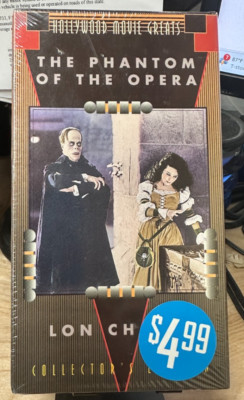 Phantom Of The Opera VHS GoodTimes Classic Vintage Horror Lon Chaney New Sealed!