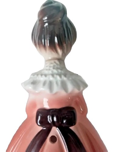 Salt And Pepper Shakers Ceramic Angel Pink Enesco Brand - Picture 6 of 6