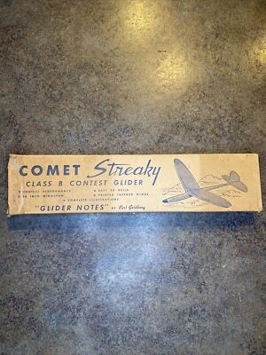 Vintage COMET Streaky Class B Contest Glider NOS
