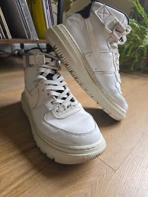 nike white air force 1 hi utility trainers