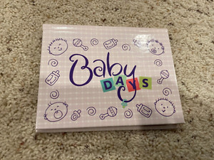 Hallmark Baby Days Photo Album - Holds 24 Photos - NEW