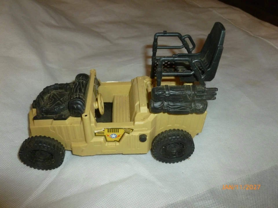 Veículo Jeep Chap Mei Exército Caminhão Militar Vintage 2008 8" Plástico - Imagem 3 de 4