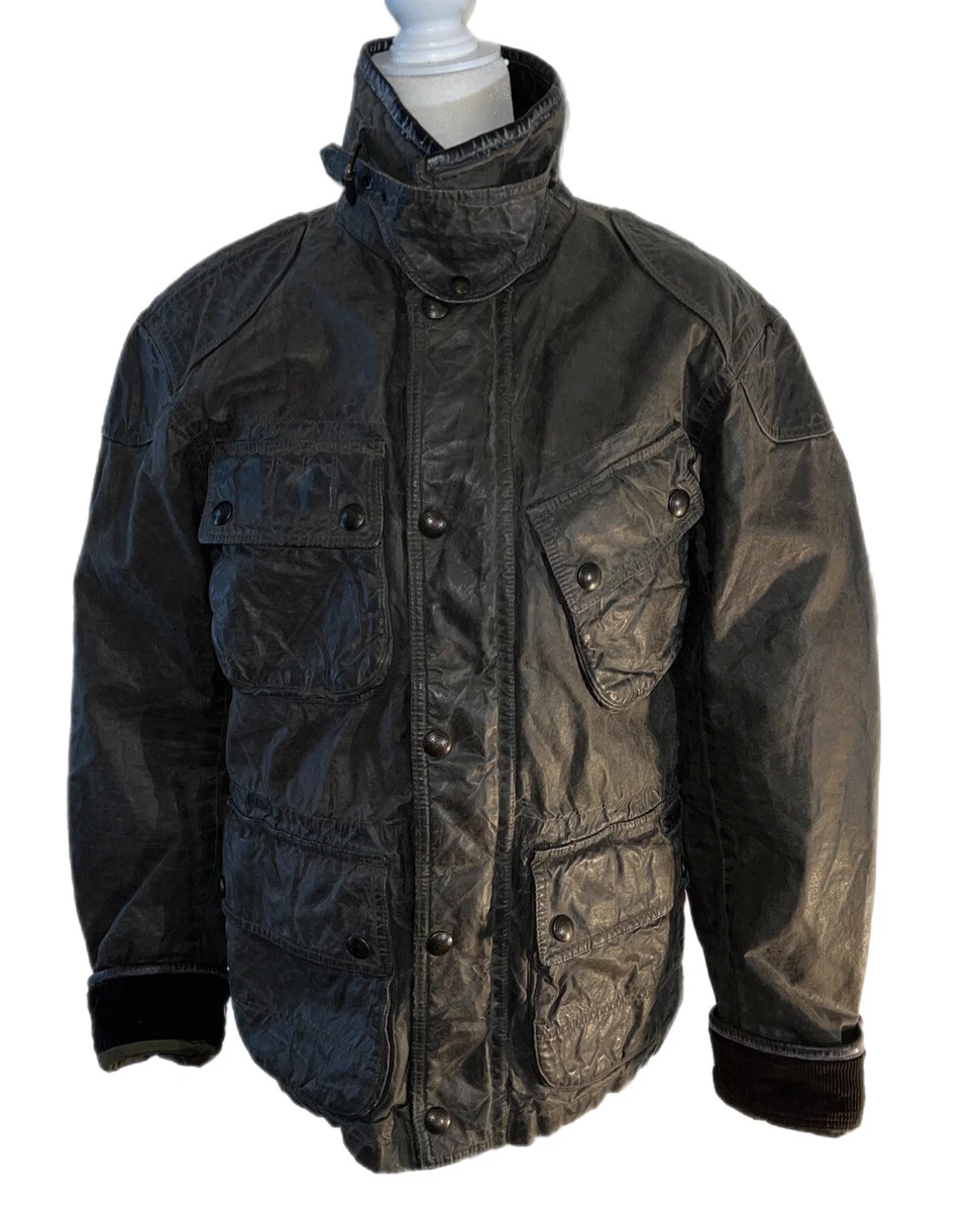 Mens oilcloth jacket sale