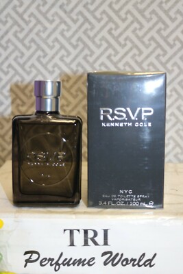 New R.S.V.P. Kenneth Cole Eau de Toilette Men Spray 3.4 fl. oz. | eBay
