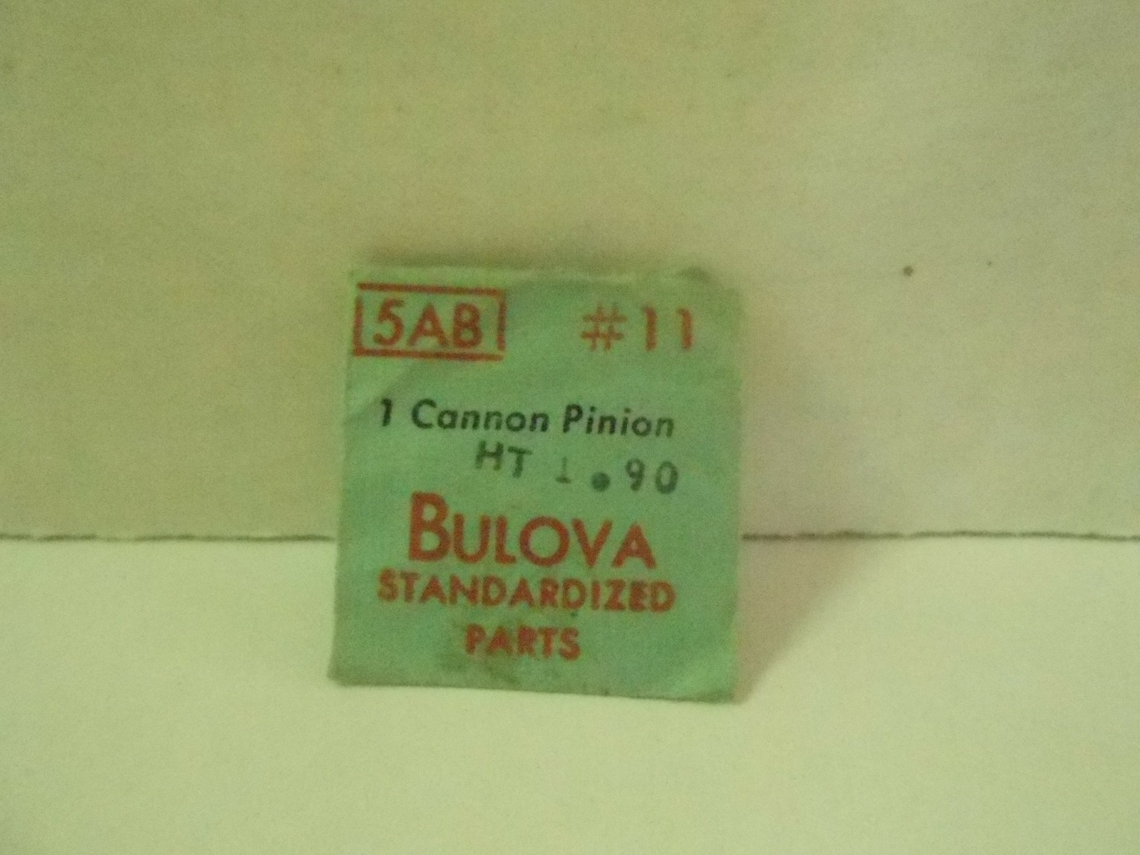 Pignon De Chaussée (cannon Pinion) Bulova 9AS N°11 - Hauteur 2.70 Mm - Neuf D'origine (NOS)