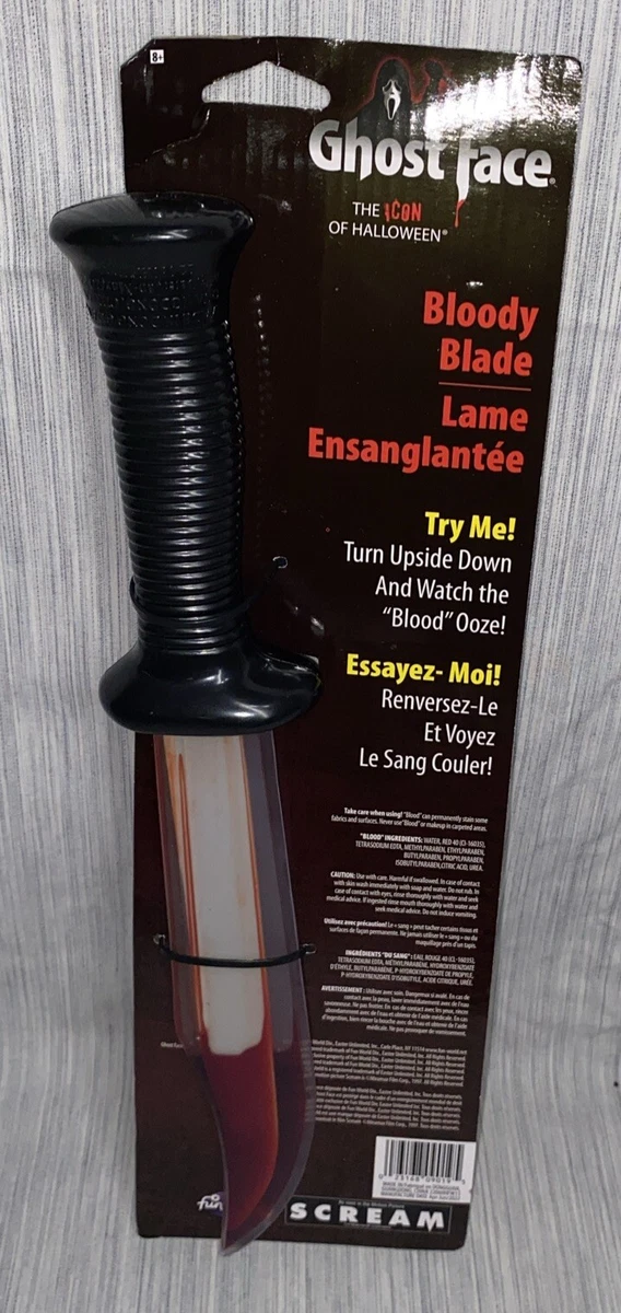 Disfraz De Scream Para Adultos, Máscara De Ghost Face Con Cuchillo De Juguete, Conjunto De Halloween Incluye Túnica Y Guantes