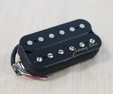 Johnny Eleca Electric Guitar Pickup Humbucker, Bridge, Black, PGH-4B