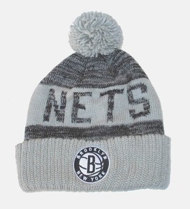 brooklyn nets knit hat