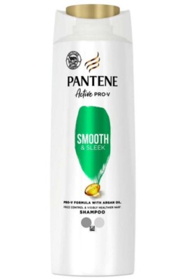 Pantene Active Pro-V Smooth & Sleek Shampoo, 500ml (S31 B.FG)