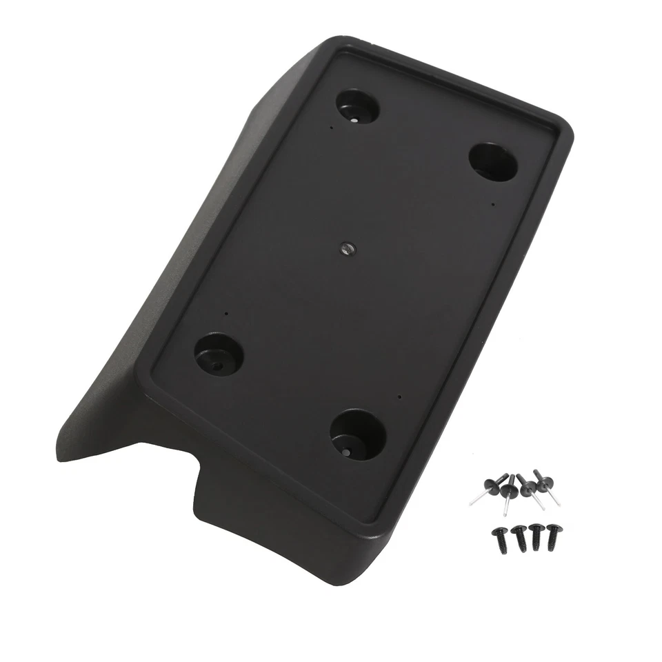 Fits 2007-2013 Chevy Silverado Front Bumper License Plate Tag Bracket Holder - Image 2 of 4