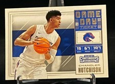 2018-19 Contenders Draft Picks Game Day Ticket #20 Rookie Chandler Hutchison