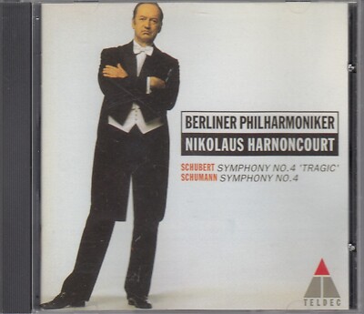 BERLINER PHILHARMONIKER Nikolaus Harnoncourt - Schubert Schumann CD BMG