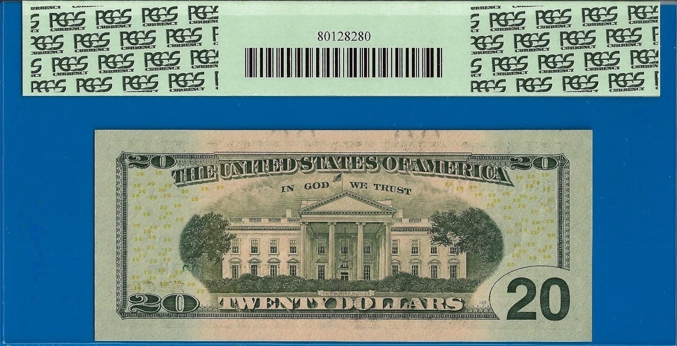 2004 $20 FRN birthday gift PCGS 67PPQ top pop highest graded low serial 00000097 - Image 4 of 4