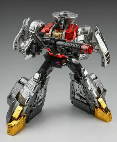 GIGAPOWER GP HQ-04R HQ 04R Dinobots Sludge Chrome Ver. Reissue Figure Gift - Image 4 of 4