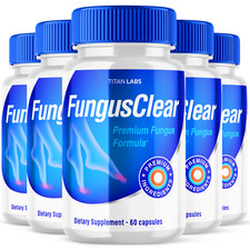 Fungus Clear, The Clear Nail Formula Pills, Fungus Nails Probiotic 5 Pack