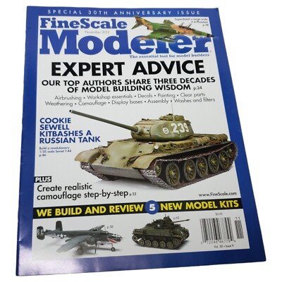 FineScale Modeler Magazine November 2012 - Expert Advice Model Building Wisdom