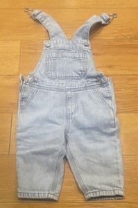 ZARA Light Blue Denim Overall One-Piece for Baby  Boy 6-9 Months