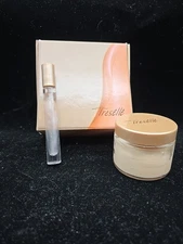 AVON Treselle Perfume Rollette Body Souffle New NOS Vintage 2003 Set Gift Box