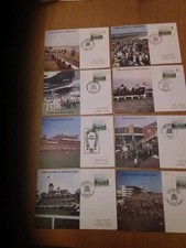 Come Racing At?? First Day Covers ? 8 Racecourses ? 1970s Set