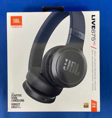 JBL HARMAN  Live675NC Wireless On-Ear Headphones with Adaptive Noise Cancelling