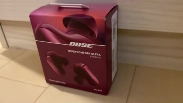 【新品未開封】BOSE QUIET COMFORT ULTRA EARBUDS Bose QuietComfort Ultra Earbuds Completely Wireless Black in