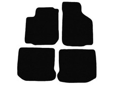 Velour Automatten für Seat Toledo II 1999-2004, Schwarz x14 Rand