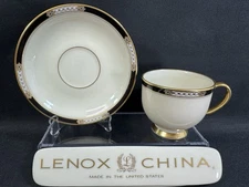 Lenox Presidential Hancock~Footed Cup and Saucer Set~1st Quality~Perfect~USA