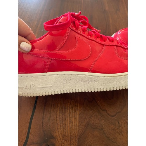Herren Nike Air Force 1 Schuhe UV Rot Pink 12 AJ9505-800 2018 Hipster Designer - Bild 7 von 15