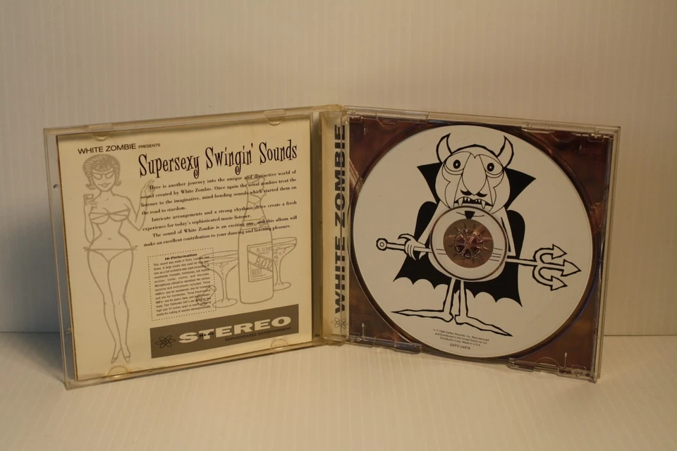 Supersexy Swingin Sounds - White Zombie (CD, 1996) Columbia House CD Club - Image 3 of 3