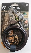 Master Lock 5/16" Camo Python Cable NEW