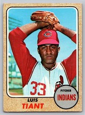 1968 Topps - #532 Luis Tiant | Cleveland Indians VG