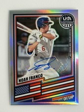 🔥2026 Panini Stars & Stripes Prizm USA Noah Franco Autograph #134🔥