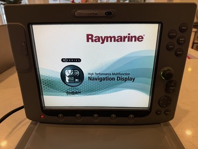 Raymarine E120 Classic Chartplotter & MFD Display.  Working takeout