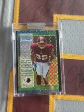 2005 Bowman chrome Green Refractor Carlos Rogers #/50