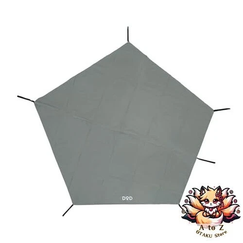 NEW DOD GS1-820-GY Grand Sheet (1 Person / Pentagon) Riders One-Pole Tent /