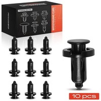 Frankberg 10X NYLON-CLIP Schwarz StoßFÄNger Passend FüR Honda Accord City Civic