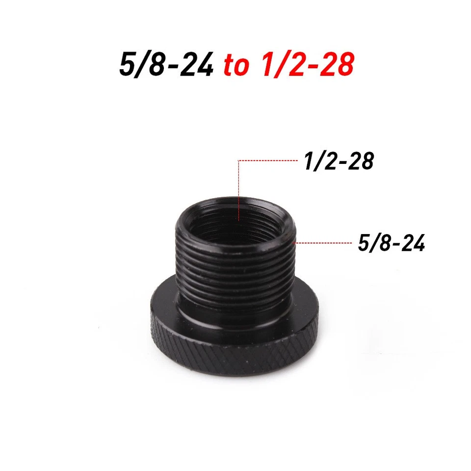 5/8-24 to 1/2-20, 1/2-28,M14X1 Automotive Threaded Thread Oil Filter Adapter - Image 4 of 4
