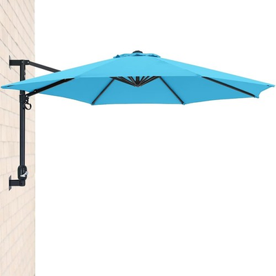 #ad Patio Umbrella 10FT Wall Mount Outdoor Hanging Umbrella $89.99