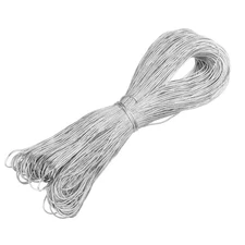98 Yard Metallic Cord,1.2mm(0.05inch) Silver Ornaments Strings