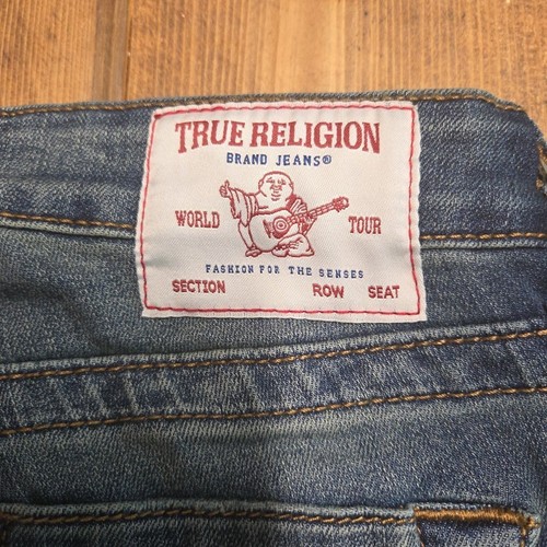 True Religion Moto Becca Low-Rise Bootcut Jeans Women's Size 27 NWT $179 Retail - Picture 17 of 22