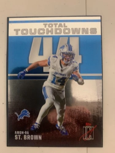 2025 Topps Signature Amon-Ra St. Brown Base (RAW)