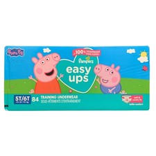 Pampers Easy Ups Training Underwear, Leakproof, 5T/6T 41 lbs. , 84ct.