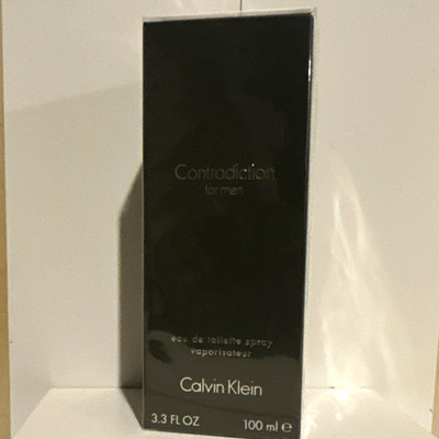 Calvin Klein Contradiction for Men Eau de Toilette Spray 3.3 fl oz Regular Size