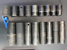Matco And Cornwell 12 Metric Deep And Shallow Impact Socket Lot Of 17 Matco And Cornwell 12 Metric Deep And Shallow Impact Socket Lot Of 17