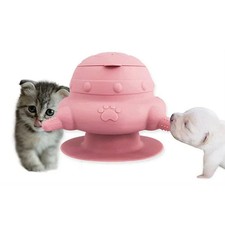 Milk Feeder Puppy Kitten 4 Silicone Nipples Feeding Station For Newborn Pet