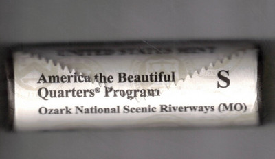 2017-S Brilliant Uncirculated Commemorative Ozark Scenic Riverways 25C Roll!